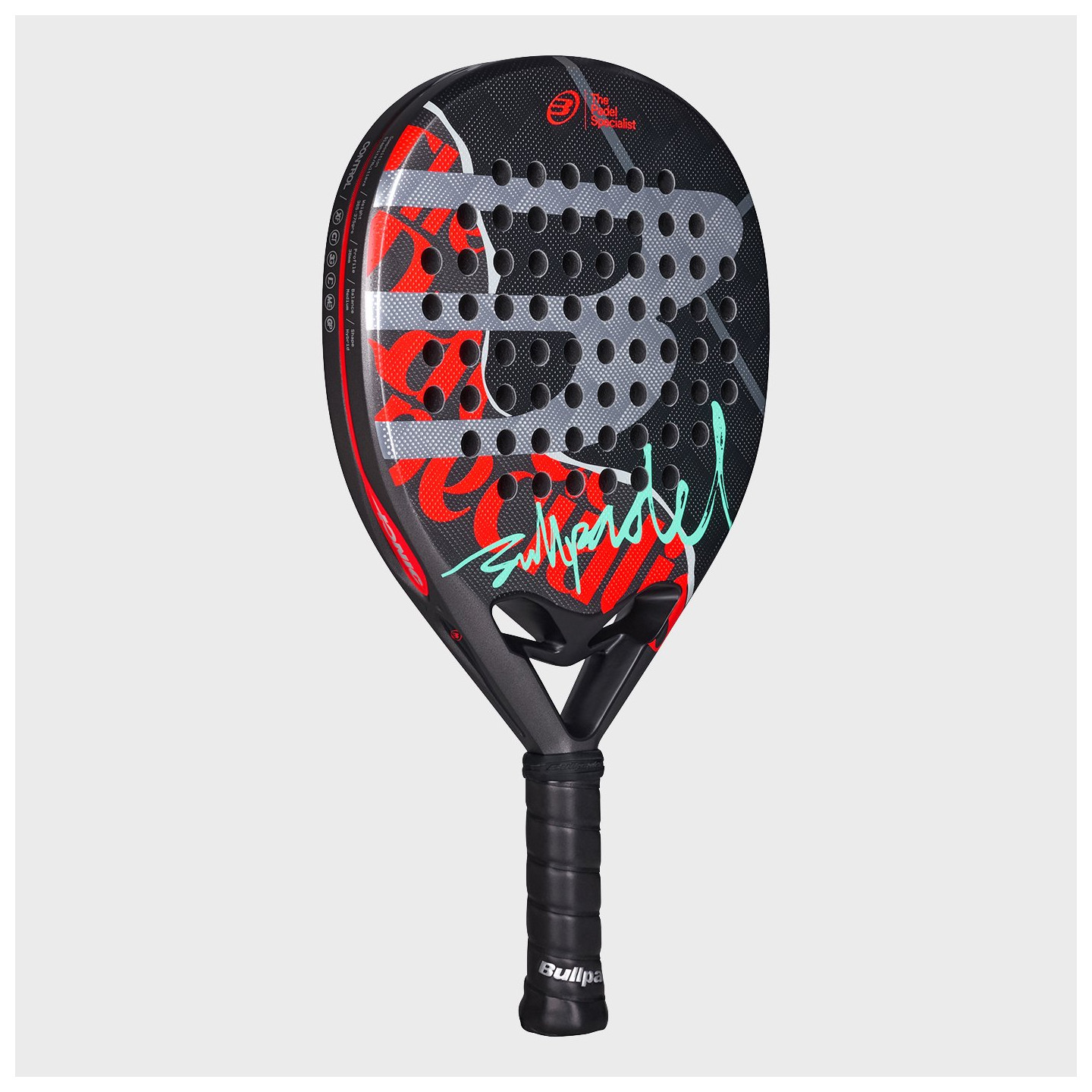 tienda de padel Madrid, tienda de padel online, tienda de padel españa, tienda de padel en linea, PALA BULLPADEL IONIC CONTROL 2