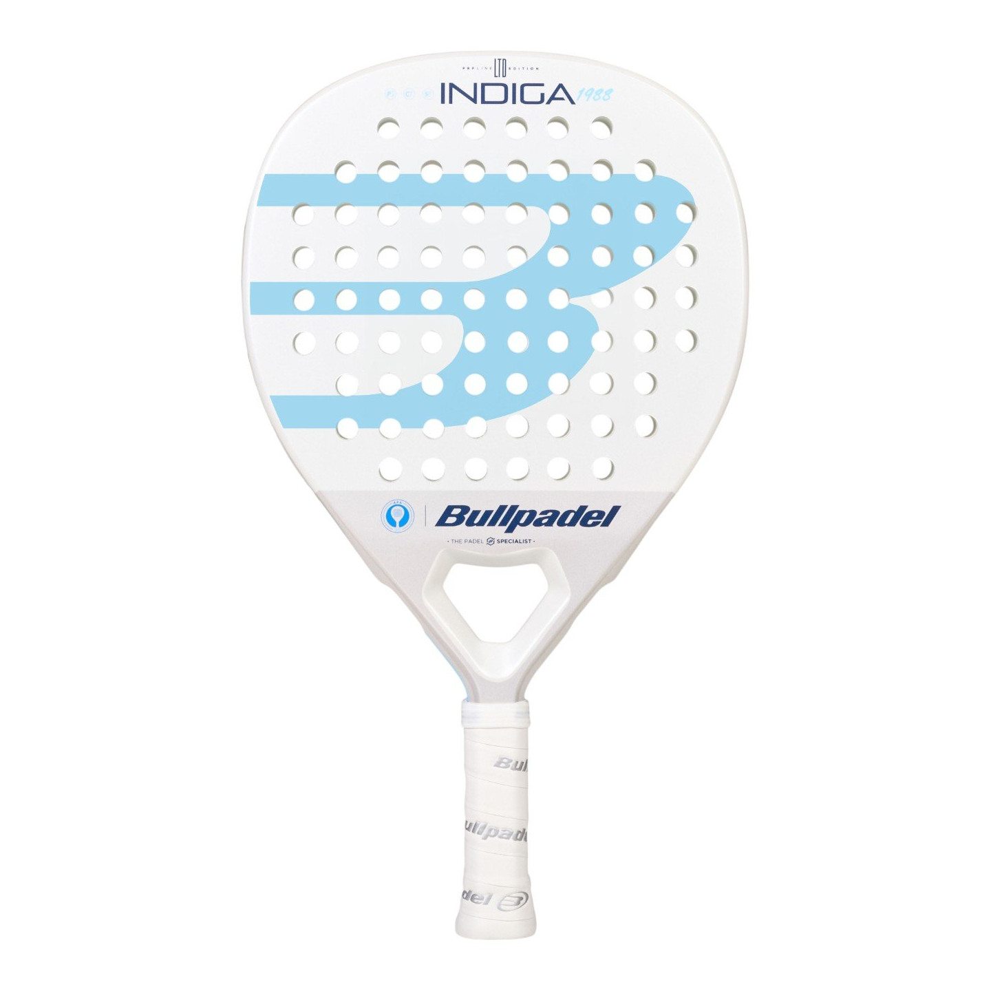 tienda de padel Madrid, tienda de padel online, tienda de padel españa, tienda de padel en linea, PALA BULLPADEL INDIGA 1988