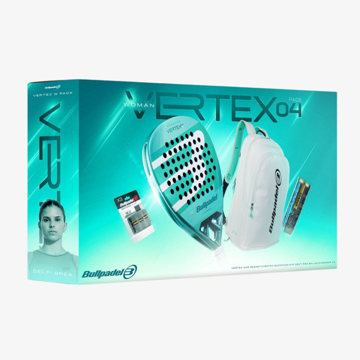 tienda de padel Madrid, tienda de padel online, tienda de padel españa, tienda de padel en linea, PACK BULLPADEL VERTEX04 WOMAN 