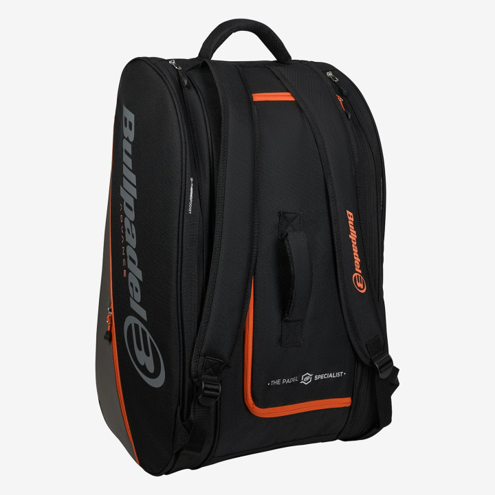 BOLSA BULLPADEL BPP26014 ADVANCE NEGRO/NARANJA