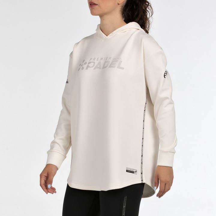 tienda de padel Madrid, tienda de padel online, tienda de padel españa, tienda de padel en linea, SUDADERA BULLPADEL PAITT CRUDO