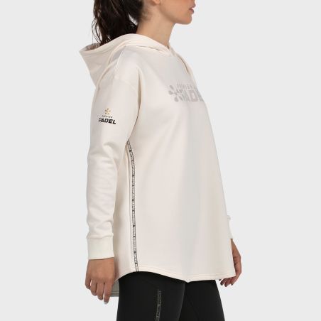 tienda de padel Madrid, tienda de padel online, tienda de padel españa, tienda de padel en linea, SUDADERA BULLPADEL PAITT CRUDO