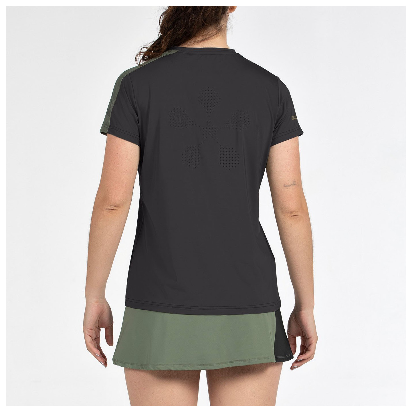 tienda de padel Madrid, tienda de padel online, tienda de padel españa, tienda de padel en linea, CAMISETA BULLPADEL PAMPAN NEGR