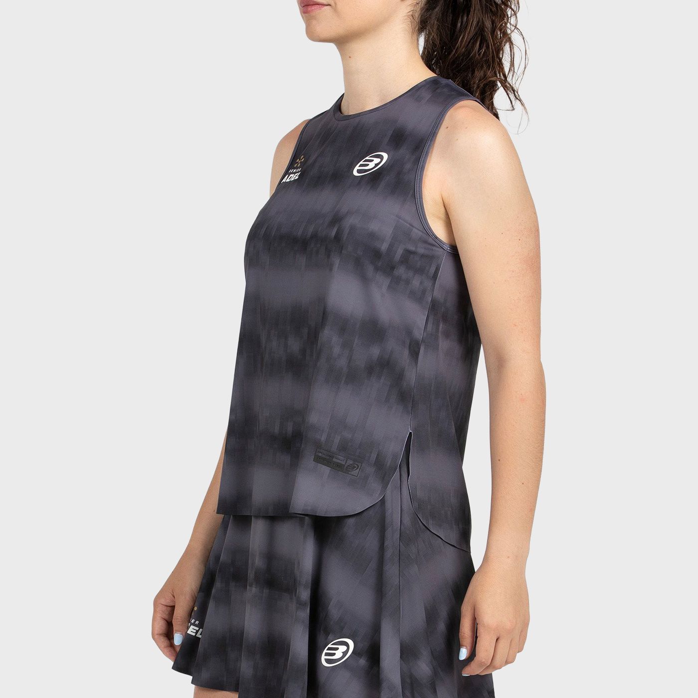 T-SHIRT BULLPADEL PARNAV BLACK