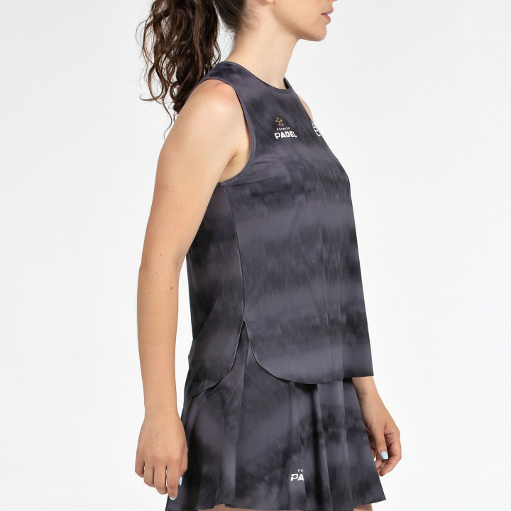 T-SHIRT BULLPADEL PARNAV BLACK