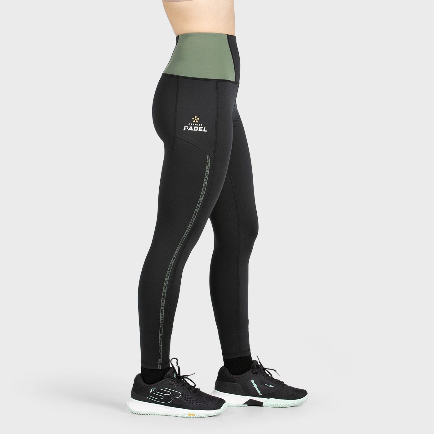 LEGGINGS BULLPADEL PASCI BLACK