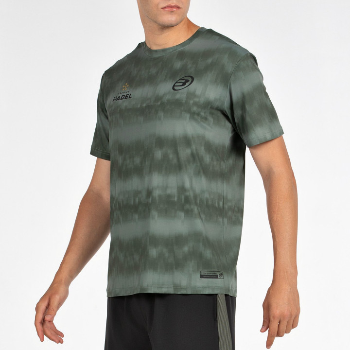 tienda de padel Madrid, tienda de padel online, tienda de padel españa, tienda de padel en linea, CAMISETA BULLPADEL PASCO KAKI