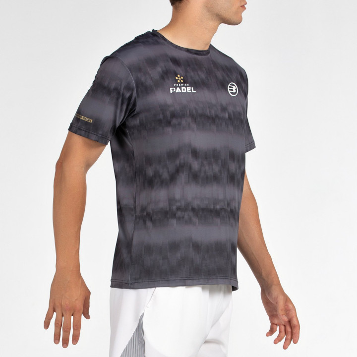 T-SHIRT BULLPADEL PASCO NERO
