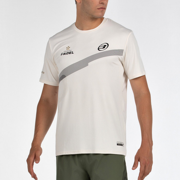 tienda de padel Madrid, tienda de padel online, tienda de padel españa, tienda de padel en linea, CAMISETA BULLPADEL PATOS CRUDO