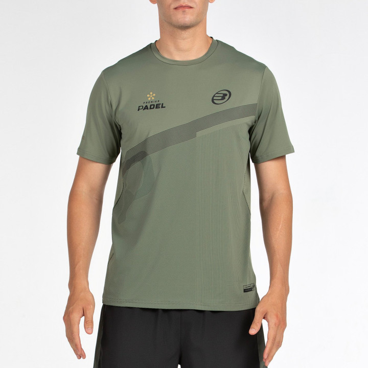 tienda de padel Madrid, tienda de padel online, tienda de padel españa, tienda de padel en linea, CAMISETA BULLPADEL PATOS KAKI