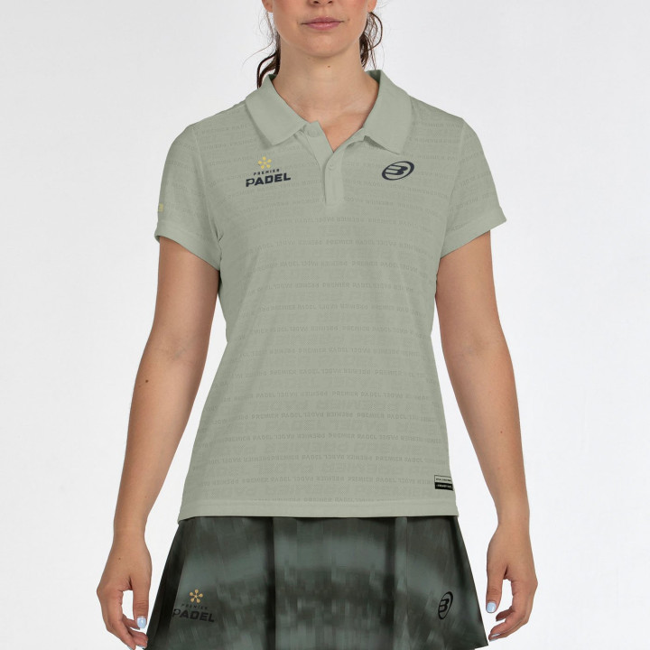 POLO SHIRT BULLPADEL PAYERNE EUCALYPTUS