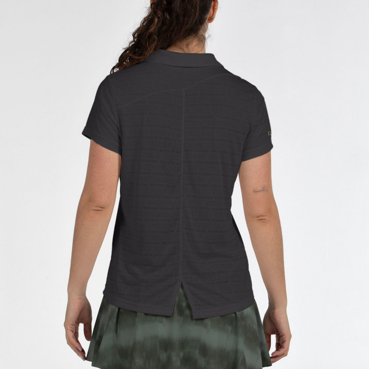 POLO SHIRT BULLPADEL PAYERNE BLACK