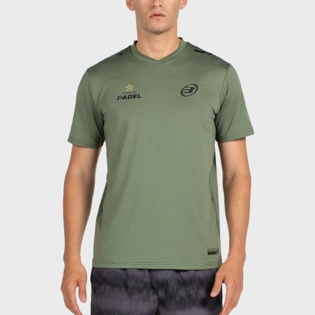 tienda de padel Madrid, tienda de padel online, tienda de padel españa, tienda de padel en linea, CAMISETA BULLPADEL PERICO KAKI