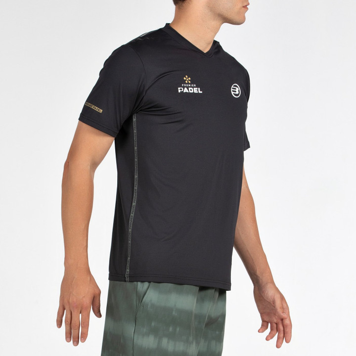 T-SHIRT BULLPADEL PERICO NERO