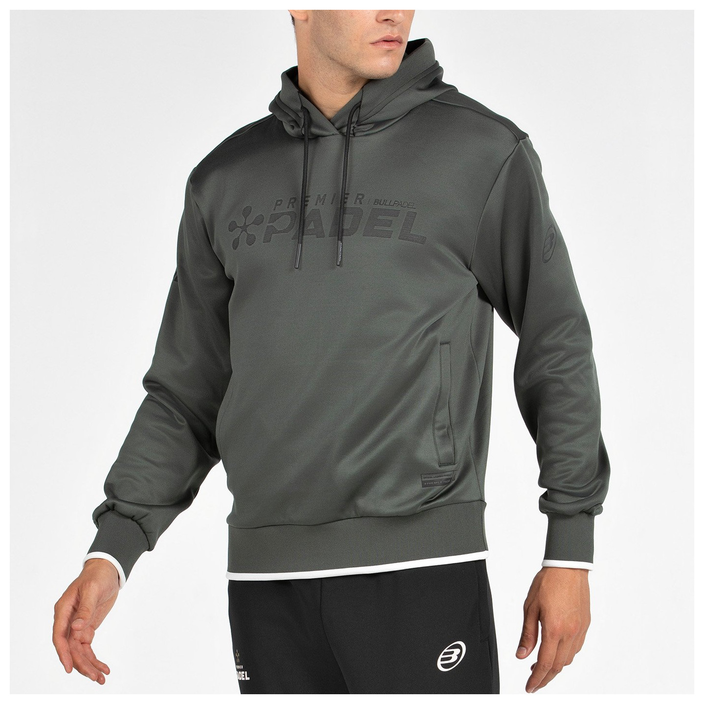 tienda de padel Madrid, tienda de padel online, tienda de padel españa, tienda de padel en linea, SUDADERA BULLPADEL PIATRO KAKI