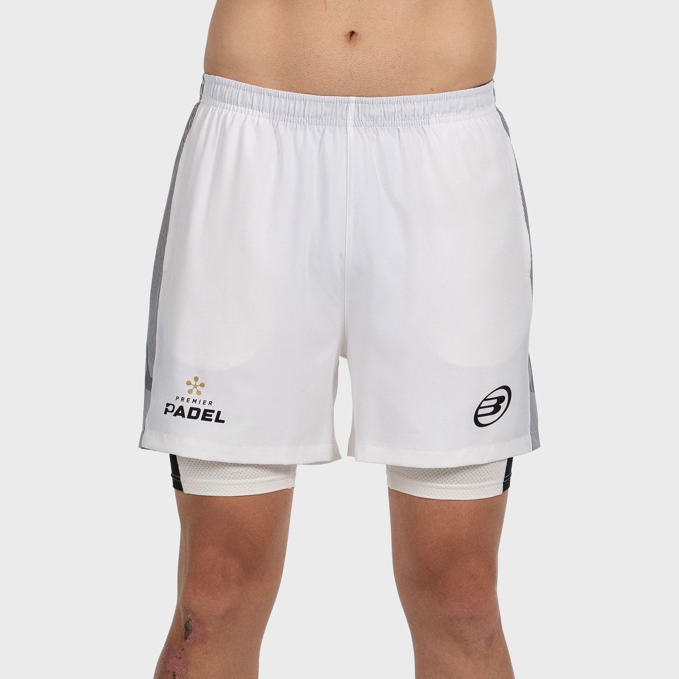 tienda de padel Madrid, tienda de padel online, tienda de padel españa, tienda de padel en linea, SHORT BULLPADEL PINGU CRUDO