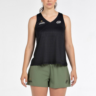 tienda de padel Madrid, tienda de padel online, tienda de padel españa, tienda de padel en linea, CAMISETA BULLPADEL PIURA NEGRO