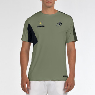 tienda de padel Madrid, tienda de padel online, tienda de padel españa, tienda de padel en linea, CAMISETA BULLPADEL POCATE KAKI