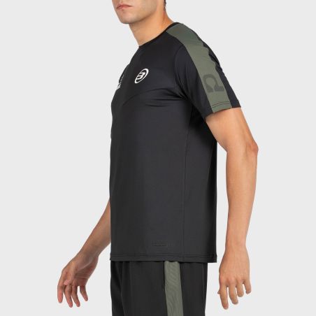 T-SHIRT BULLPADEL POCATE NERO