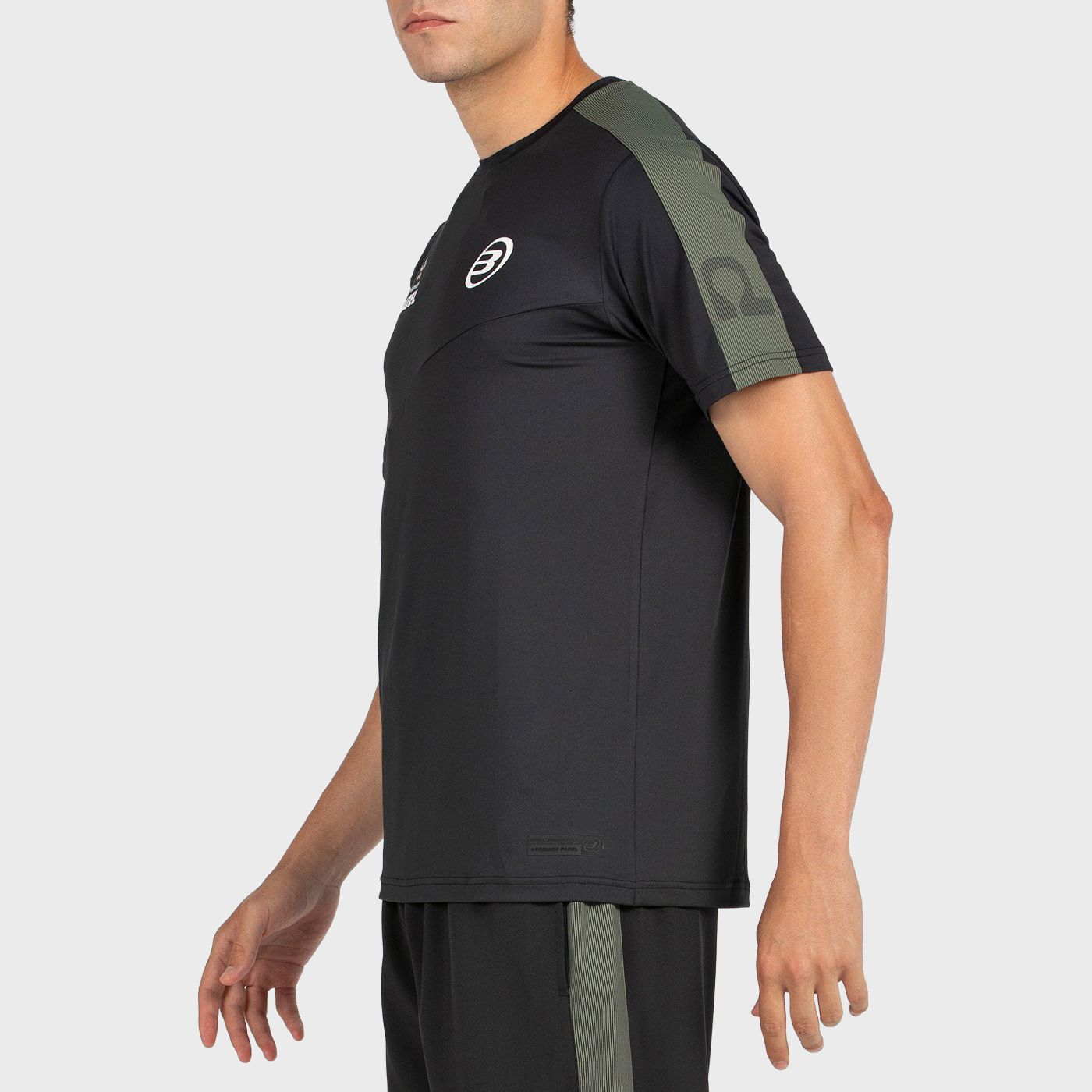 T-SHIRT BULLPADEL POCATE NOIR