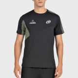 T-SHIRT BULLPADEL POCATE NERO