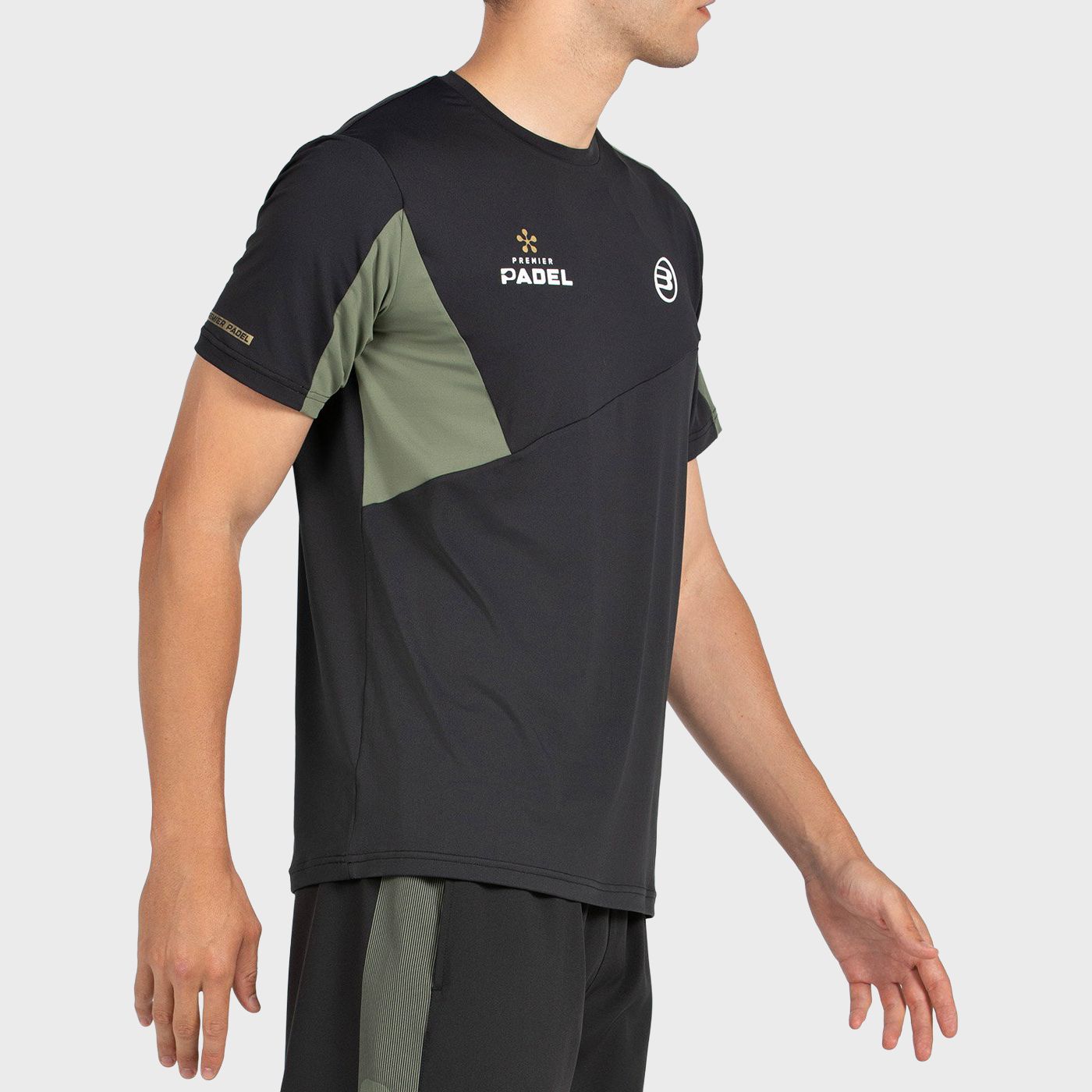 T-SHIRT BULLPADEL POCATE BLACK
