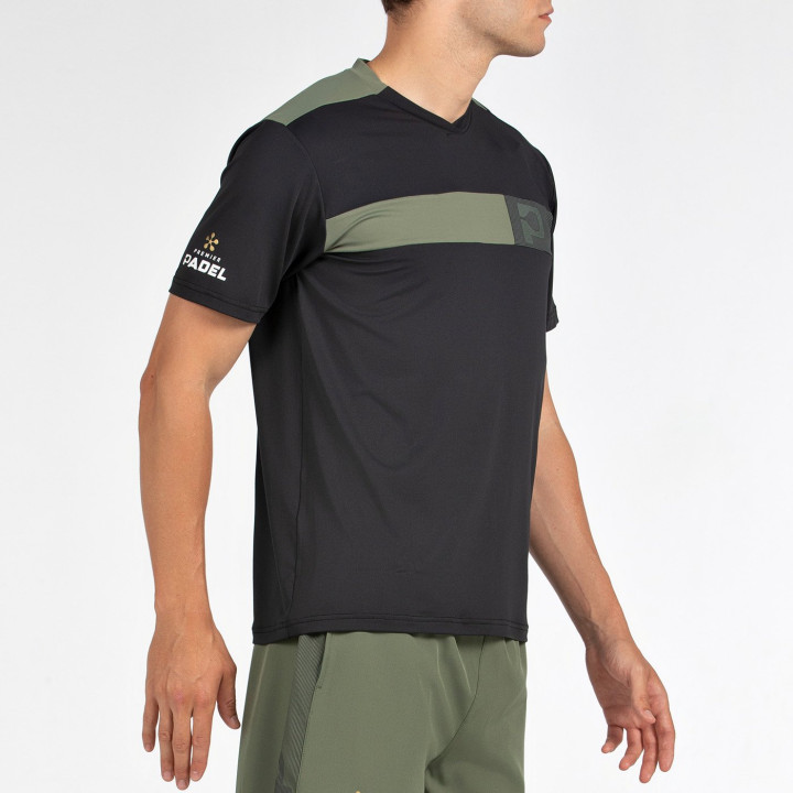 T-SHIRT BULLPADEL PUYO BLACK
