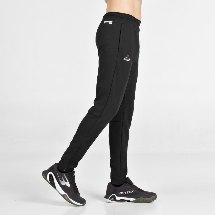 tienda de padel Madrid, tienda de padel online, tienda de padel españa, tienda de padel en linea, PANTALON BULLPADEL PUPO NEGRO