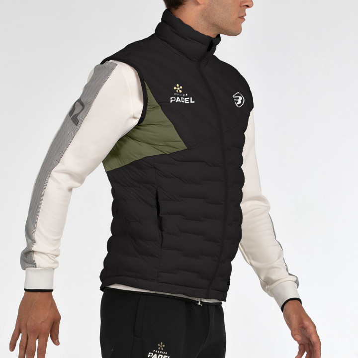 tienda de padel Madrid, tienda de padel online, tienda de padel españa, tienda de padel en linea, CHALECO BULLPADEL PRIMO NEGRO