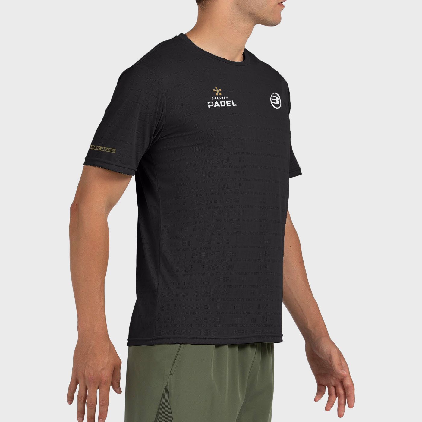 tienda de padel Madrid, tienda de padel online, tienda de padel españa, tienda de padel en linea, CAMISETA BULLPADEL PRILEP NEGR