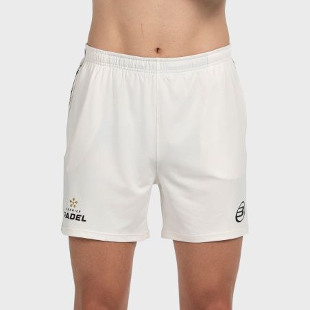 tienda de padel Madrid, tienda de padel online, tienda de padel españa, tienda de padel en linea, SHORT BULLPADEL PREUX CRUDO