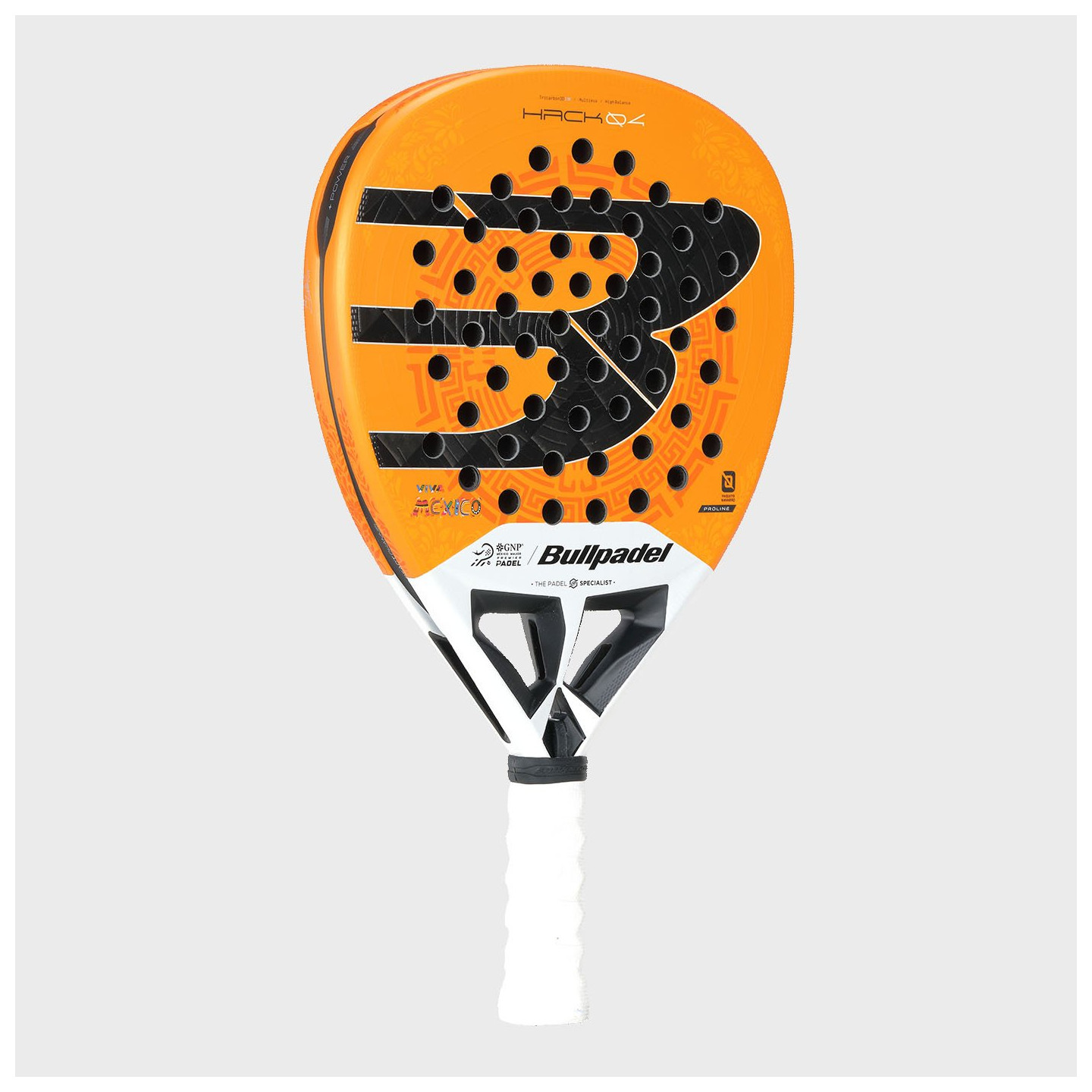 tienda de padel Madrid, tienda de padel online, tienda de padel españa, tienda de padel en linea, PALA BULLPADEL HACK 04 MX 25