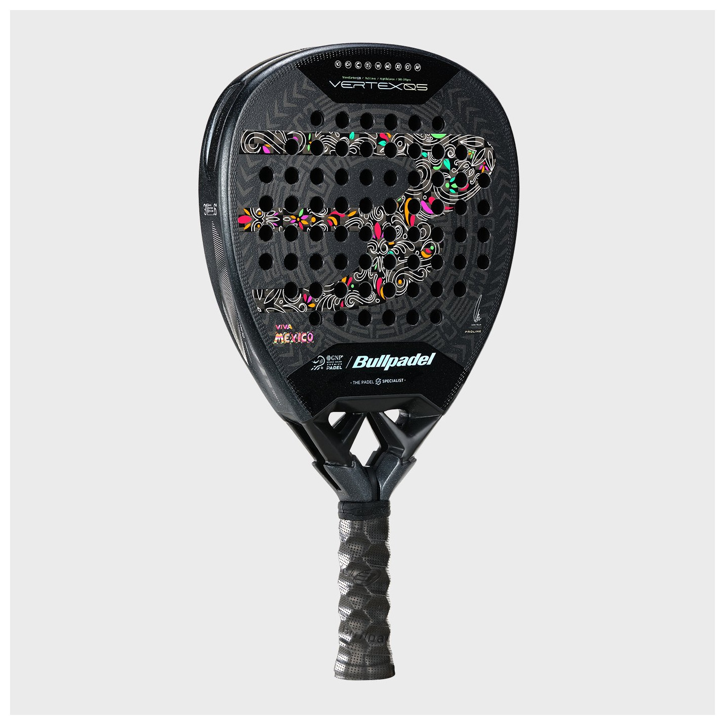 tienda de padel Madrid, tienda de padel online, tienda de padel españa, tienda de padel en linea, PALA BULLPADEL VERTEX 05 MX 25