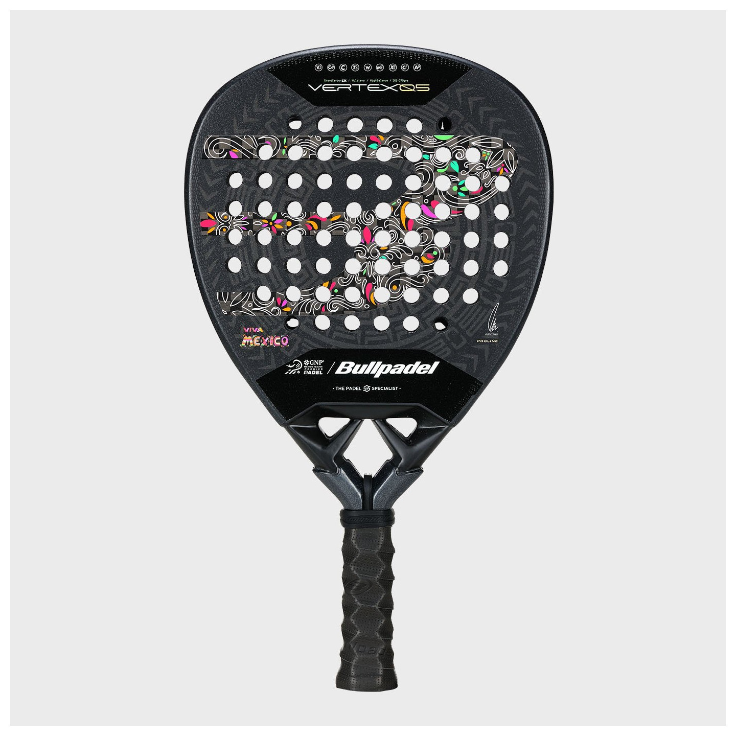 tienda de padel Madrid, tienda de padel online, tienda de padel españa, tienda de padel en linea, PALA BULLPADEL VERTEX 05 MX 25