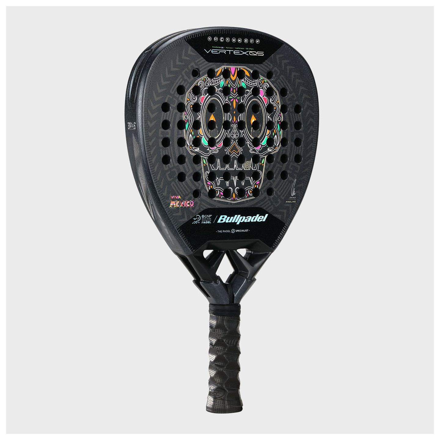 tienda de padel Madrid, tienda de padel online, tienda de padel españa, tienda de padel en linea, PALA BULLPADEL VERTEX 05 MX 25