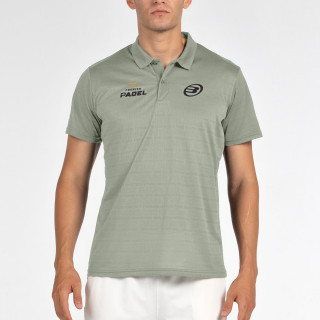 POLO-SHIRT BULLPADEL POMPIER EUCALYPTUS