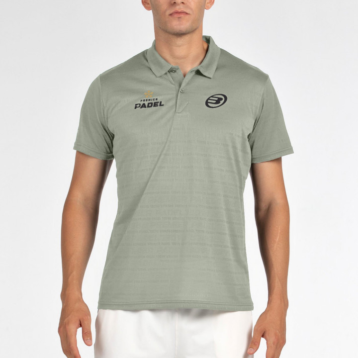 POLO-SHIRT BULLPADEL POMPIER EUCALYPTUS