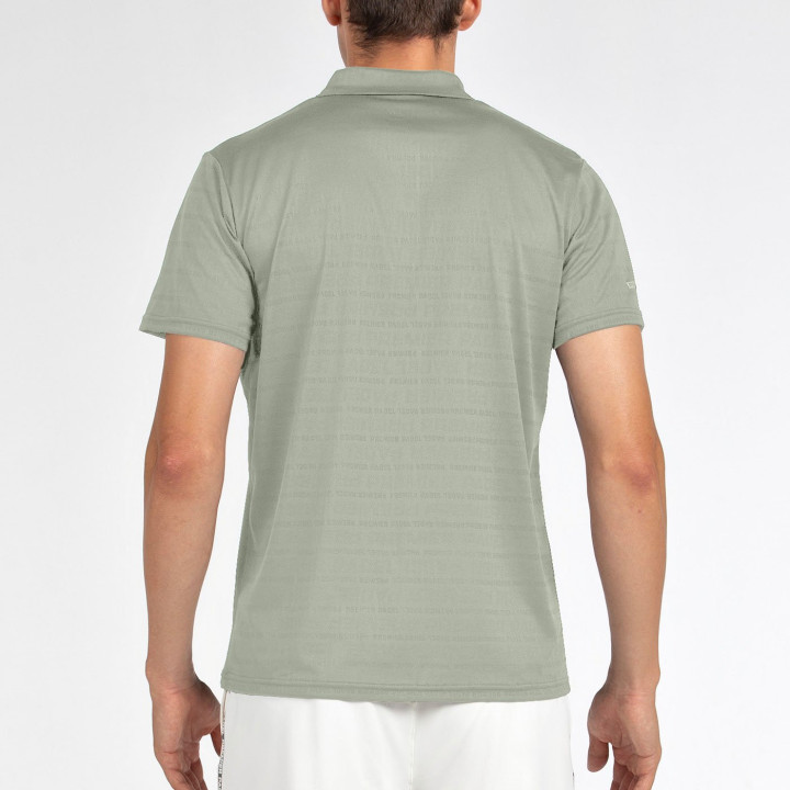 POLO-SHIRT BULLPADEL POMPIER EUCALYPTUS