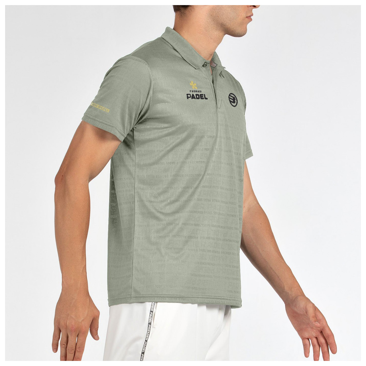 POLO BULLPADEL POMPIER EUCALIPTO