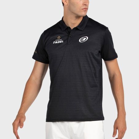 POLO-SHIRT BULLPADEL POMPIER BLACK