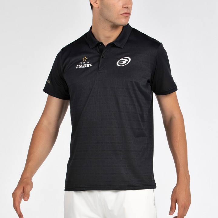 POLO BULLPADEL POMPIER NOIR
