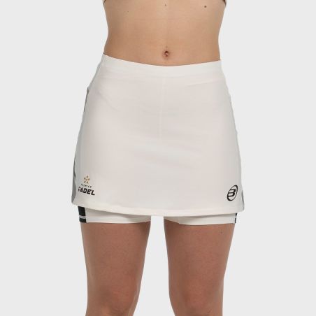 tienda de padel Madrid, tienda de padel online, tienda de padel españa, tienda de padel en linea, FALDA BULLPADEL PORTOA CRUDO
