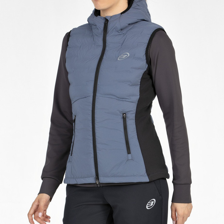 GILET BULLPADEL BLENDA BLEU DÉLAVÉ