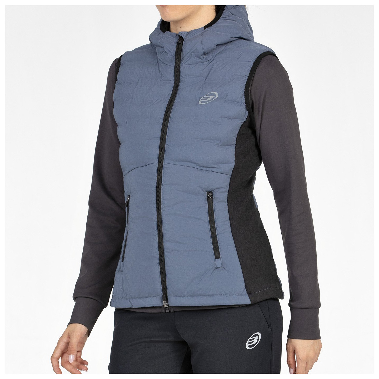 tienda de padel Madrid, tienda de padel online, tienda de padel españa, tienda de padel en linea, CHALECO BULLPADEL BLENDA AZUL 