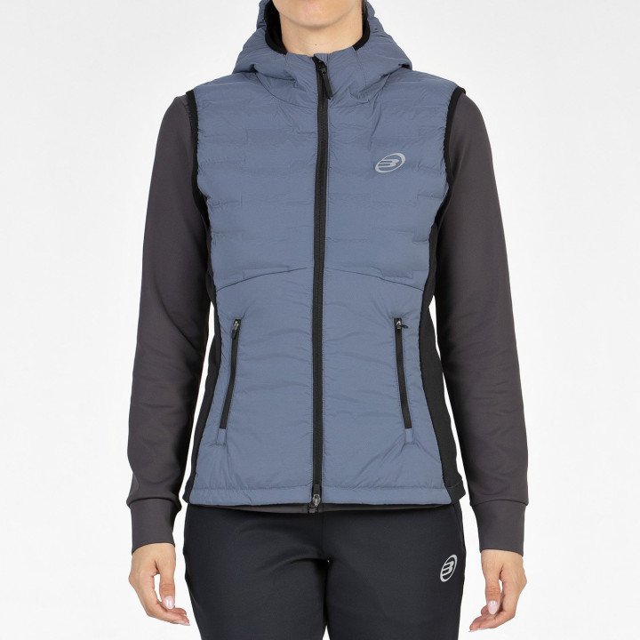 GILET BULLPADEL BLENDA BLEU DÉLAVÉ