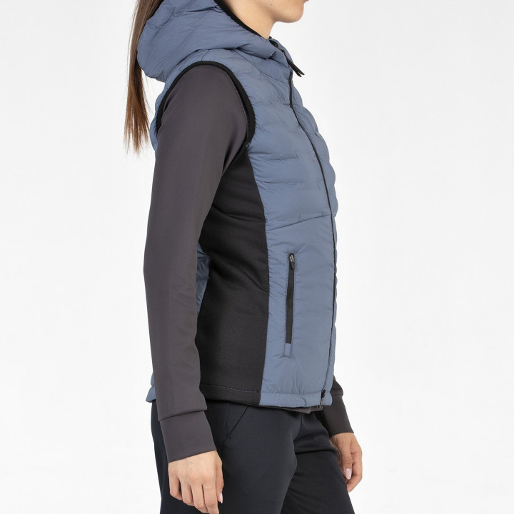 GILET BULLPADEL BLENDA BLU LAVATO