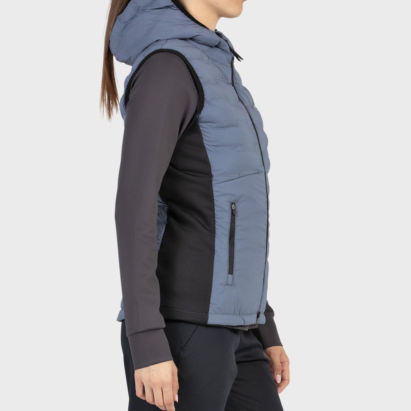 GILET BULLPADEL BLENDA BLU LAVATO