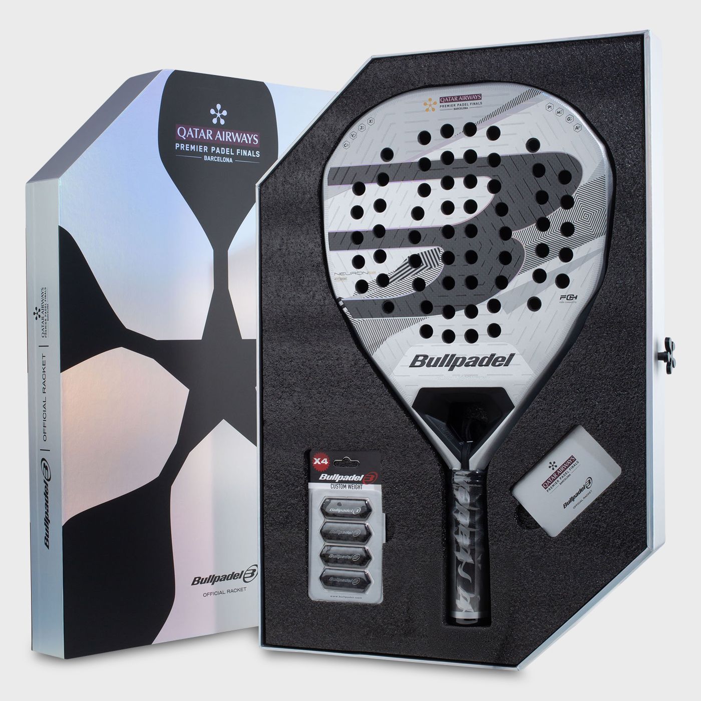 RACKET BULLPADEL NEURON 02 EDGE TF 25