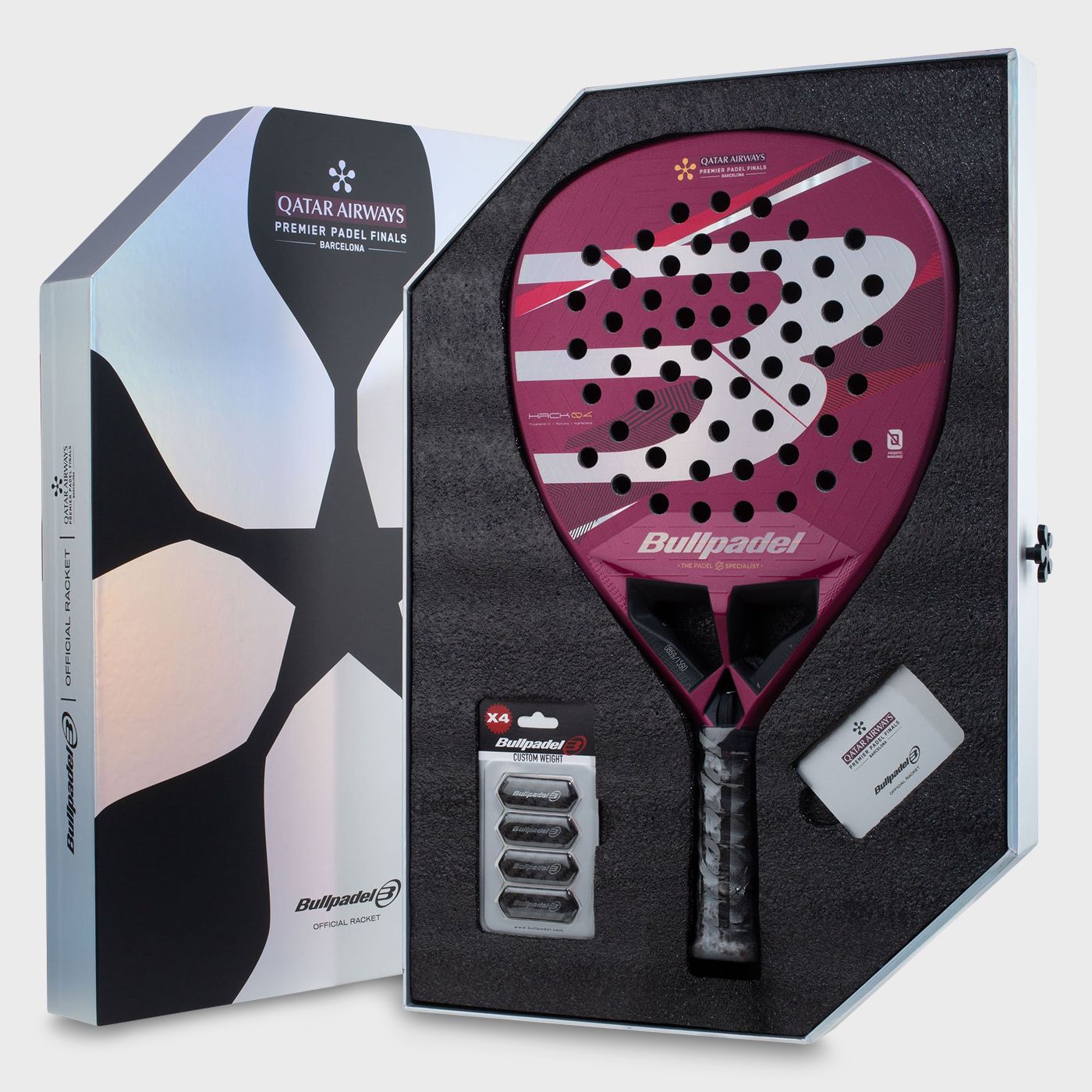 RAQUETTE BULLPADEL HACK 04 TF 25