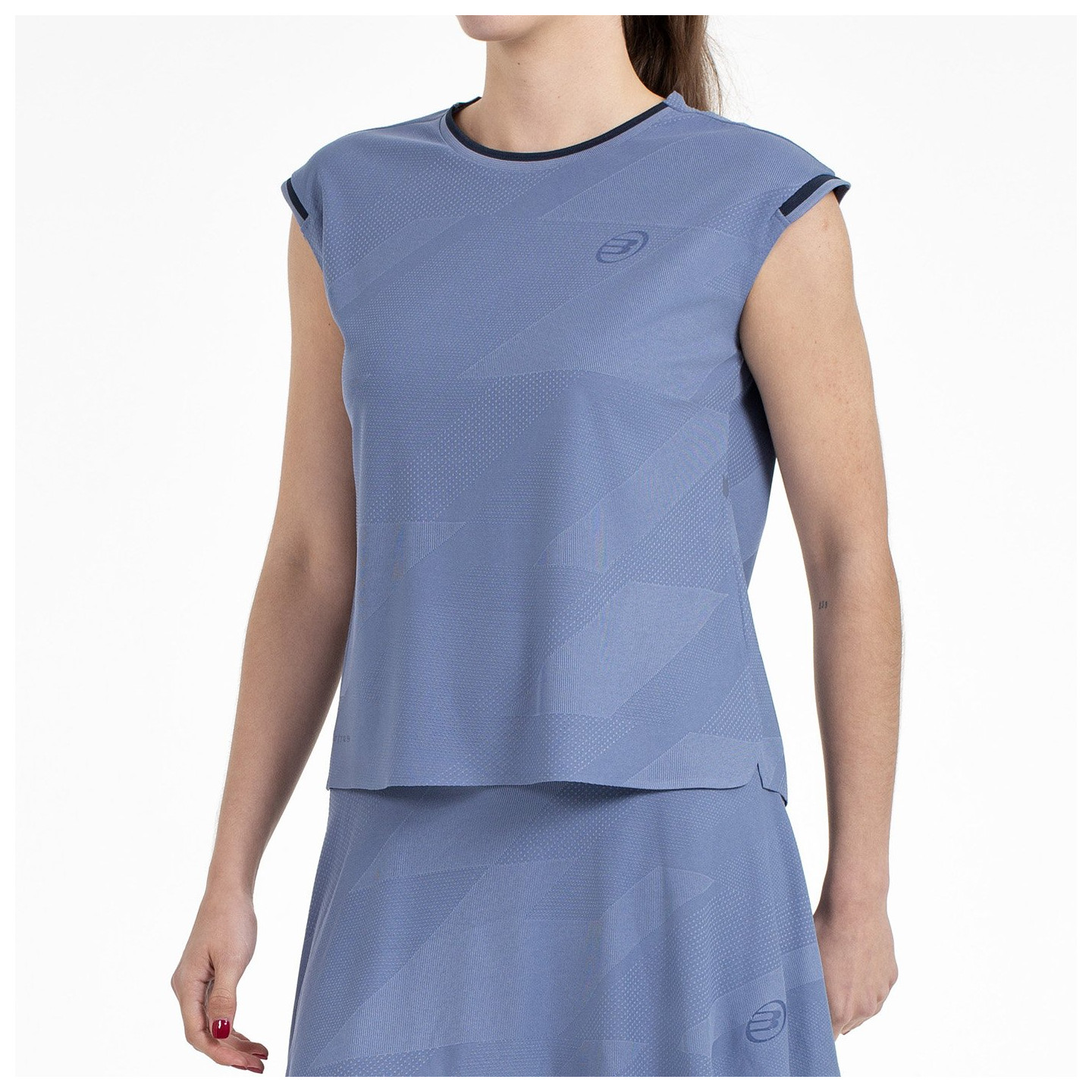 tienda de padel Madrid, tienda de padel online, tienda de padel españa, tienda de padel en linea, CAMISETA BULLPADEL PINATAR AZU